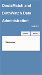Mobile Screenshot of admin.doulamatch.net